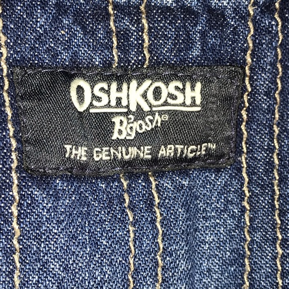 OSH KOSH B’GOSH JEAN OVERALL SHORTS 24 M - Picture 5 of 13